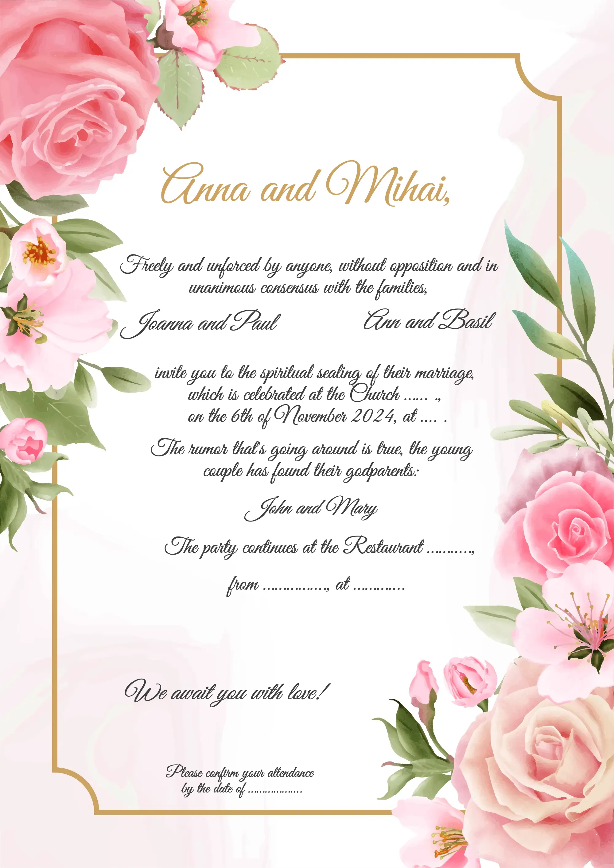 Invitation 