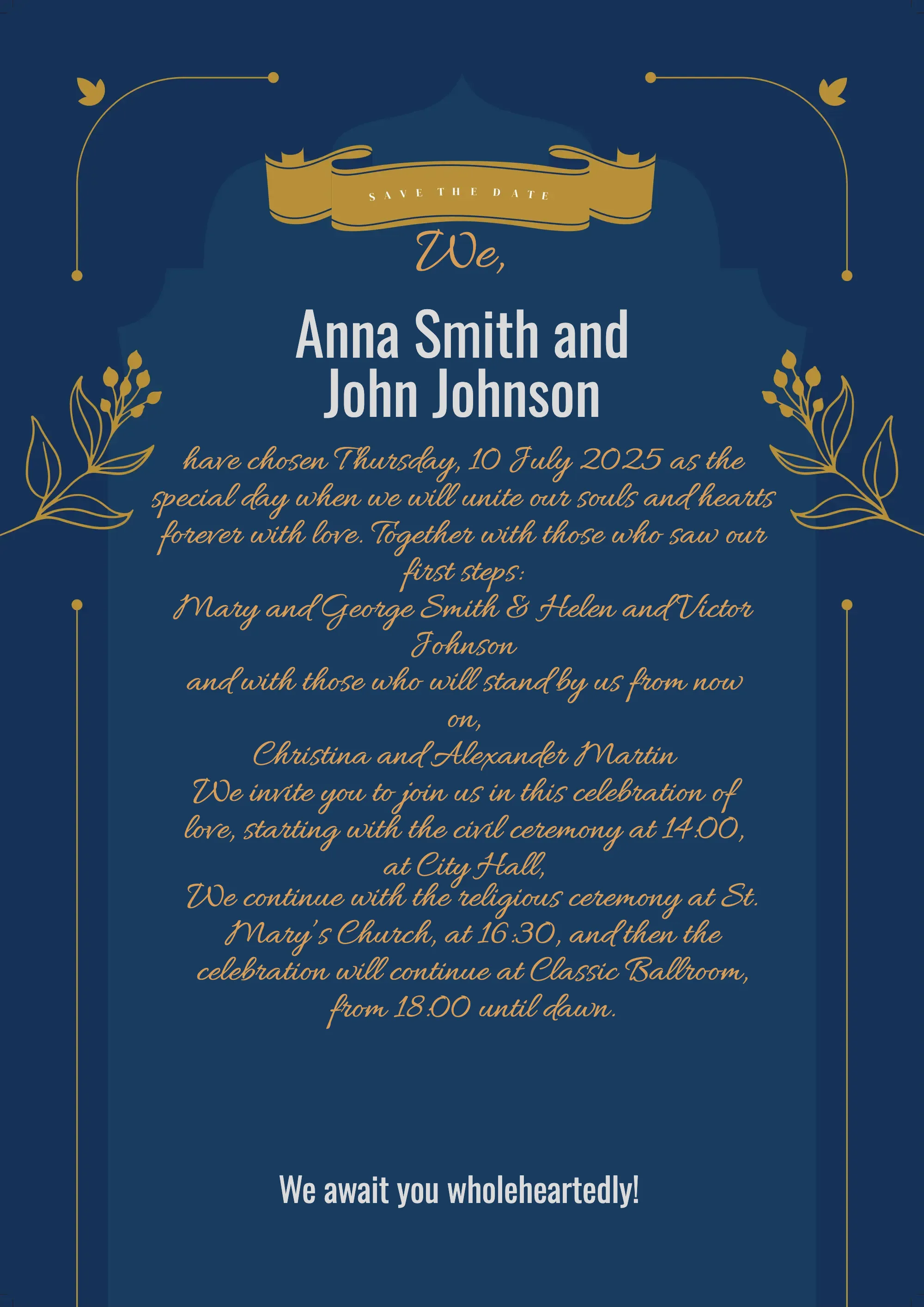 Invitation Exclusive Classic