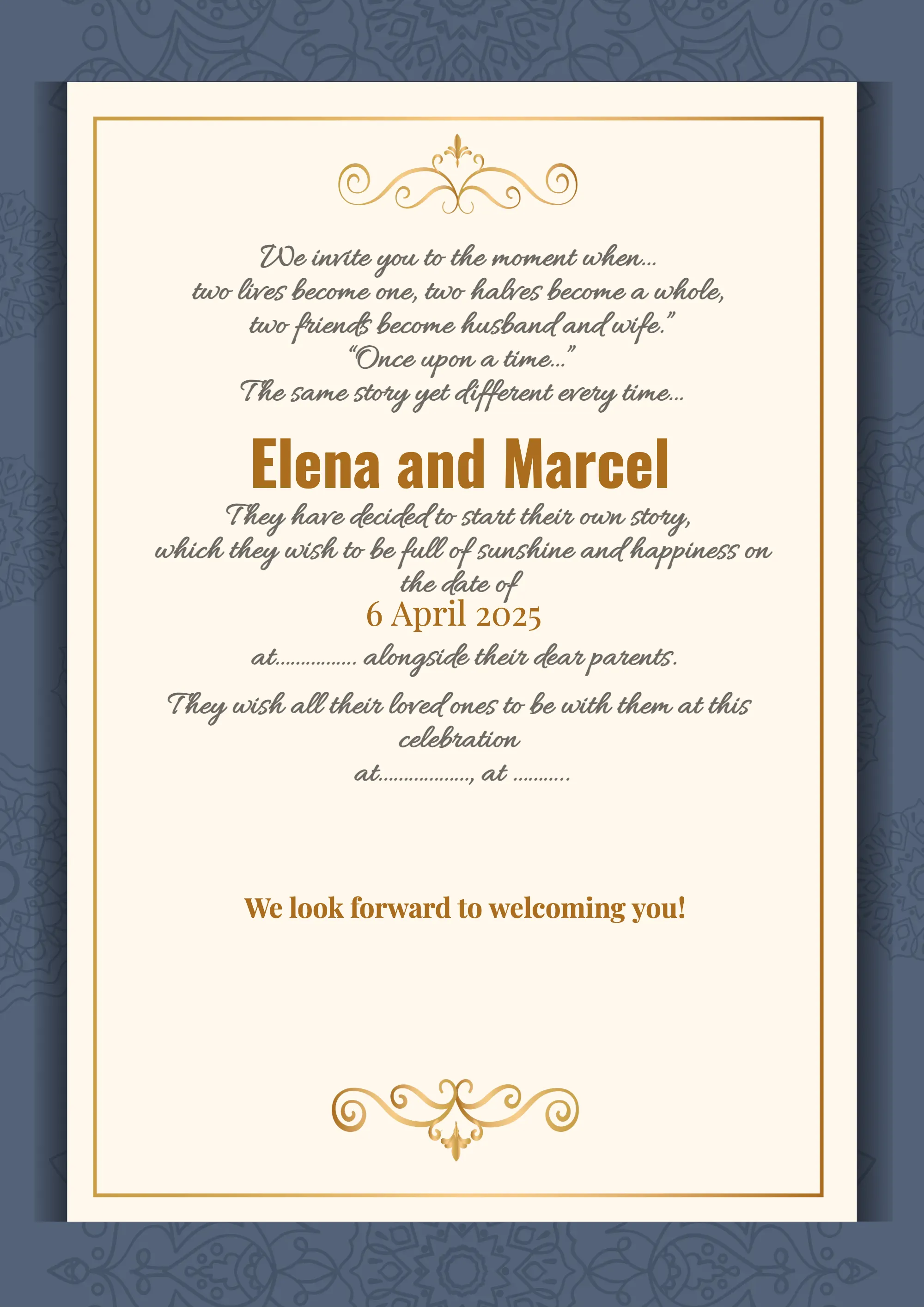 Invitation 